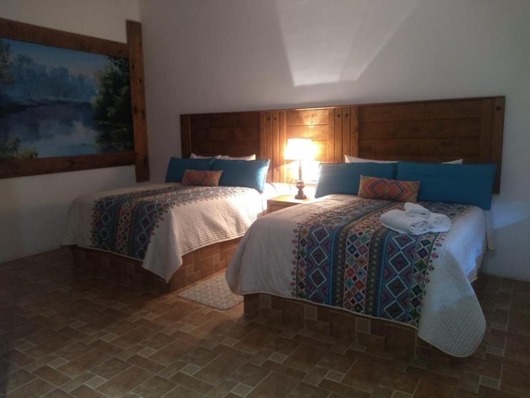 Hotel Hacienda Las Marias Meoqui Extérieur photo