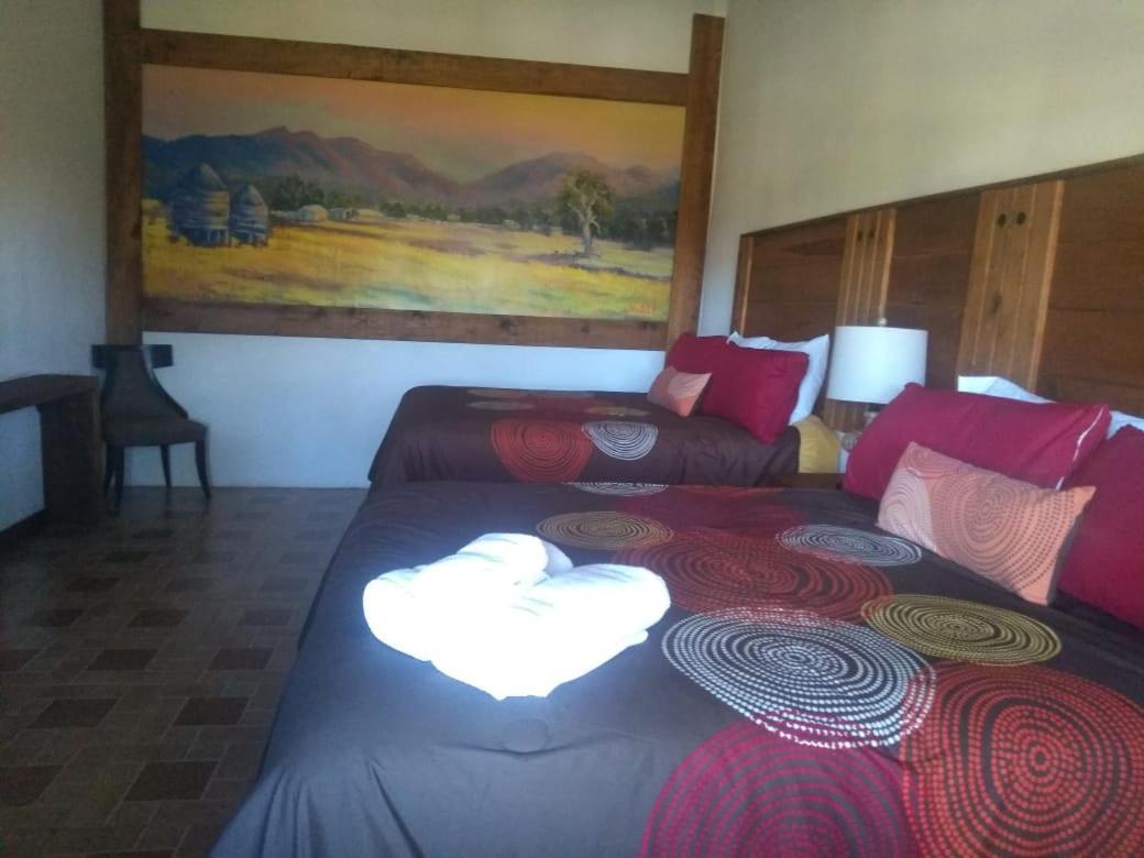 Hotel Hacienda Las Marias Meoqui Extérieur photo